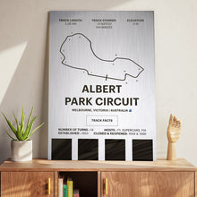 Load image into Gallery viewer, Albert Park Circuit - Corsa Series - Raw Metal