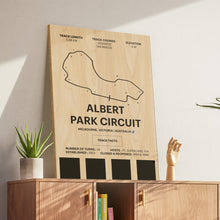 Load image into Gallery viewer, Albert Park Circuit - Corsa Series - Wood