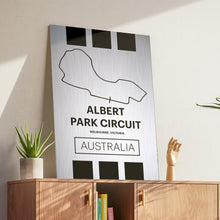 Load image into Gallery viewer, Albert Park Circuit - Pista Series - Raw Metal