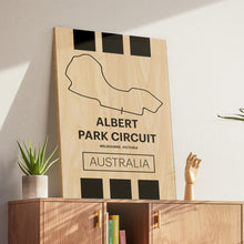 Load image into Gallery viewer, Albert Park Circuit - Pista Series - Wood