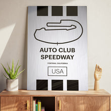 Load image into Gallery viewer, Auto Club Speedway - Pista Series - Raw Metal