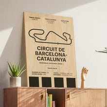 Load image into Gallery viewer, Circuit de Barcelona-Catalunya - Corsa Series - Wood