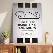 Load image into Gallery viewer, Circuit de Barcelona-Catalunya - Pista Series - Raw Metal