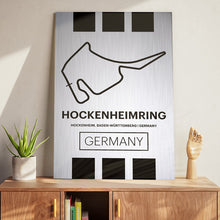 Load image into Gallery viewer, Hockenheimring - Pista Series - Raw Metal