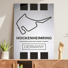 Load image into Gallery viewer, Hockenheimring - Pista Series - Raw Metal