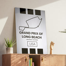 Load image into Gallery viewer, Grand Prix of Long Beach - Pista Series - Raw Metal