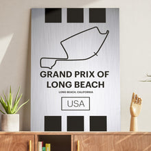 Load image into Gallery viewer, Grand Prix of Long Beach - Pista Series - Raw Metal
