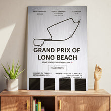 Load image into Gallery viewer, Grand Prix of Long Beach - Corsa Series - Raw Metal