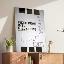 Load image into Gallery viewer, Pikes Peak Intl. Hill Climb - Pista Series - Raw Metal