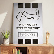Load image into Gallery viewer, Marina Bay Street Circuit - Pista Series - Raw Metal