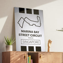 Load image into Gallery viewer, Marina Bay Street Circuit - Pista Series - Raw Metal