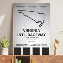 Load image into Gallery viewer, Virginia International Raceway - Corsa Series - Raw Metal