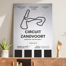 Load image into Gallery viewer, Circuit Zandvoort - Corsa Series - Raw Metal