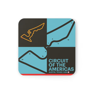 Circuit of the Americas - Cork Back Coaster