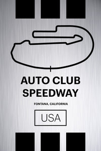 Auto Club Speedway - Pista Series - Raw Metal