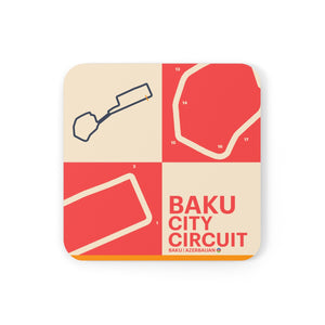Baku City Circuit - Cork Back Coaster