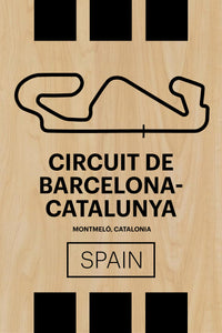 Circuit de Barcelona-Catalunya - Pista Series - Wood