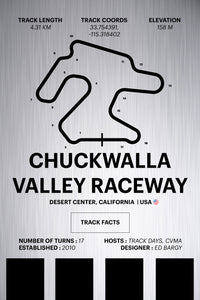 Chuckwalla Valley Raceway - Corsa Series - Raw Metal