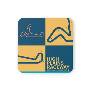 High Plains Raceway - Cork Back Coaster