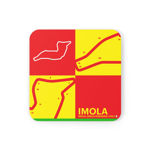 Imola - Cork Back Coaster