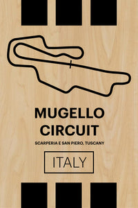 Mugello Circuit - Pista Series - Wood