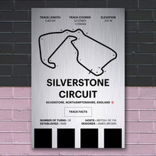 Load image into Gallery viewer, Silverstone Circuit - Corsa Series - Raw Metal
