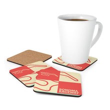 Load image into Gallery viewer, Sonoma Raceway - Cork Back Coaster