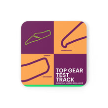 Load image into Gallery viewer, Top Gear Test Track - Cork Back Coaster