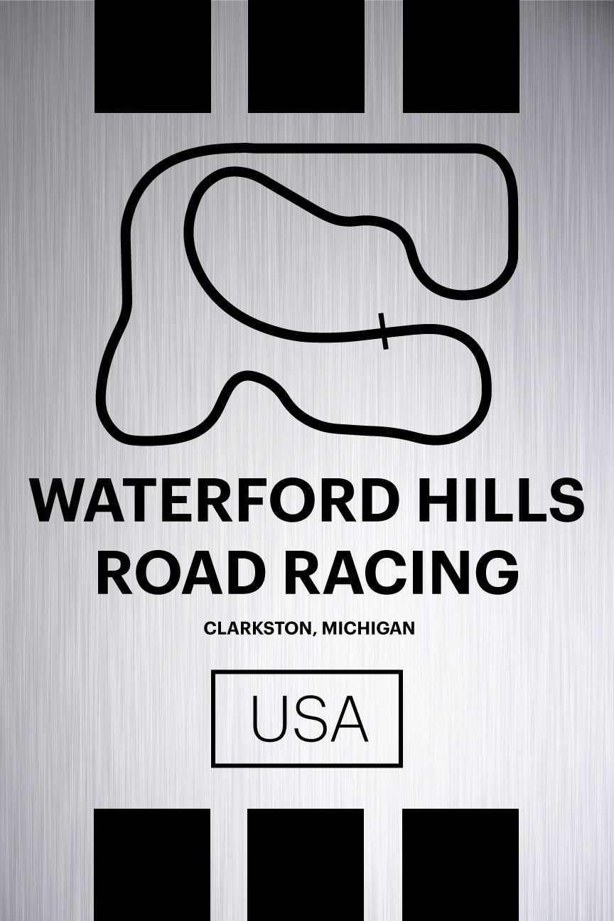 Waterford Hills Road Racing - Pista Series - Raw Metal