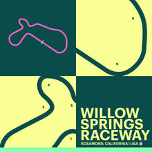 Load image into Gallery viewer, Willow Springs Raceway - Garagista Series
