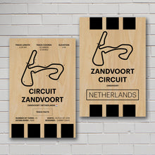 Load image into Gallery viewer, Circuit Zandvoort - Pista Series - Wood

