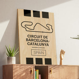 Circuit de Barcelona-Catalunya - Pista Series - Wood