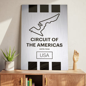 Circuit of the Americas - Pista Series - Raw Metal