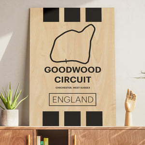 Goodwood Circuit - Pista Series - Wood
