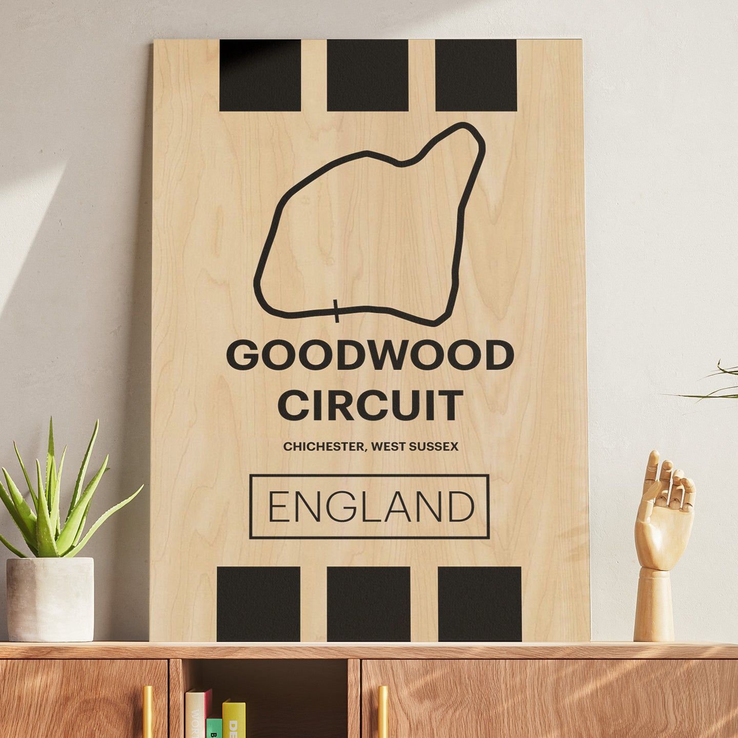 Goodwood Circuit - Pista Series - Wood
