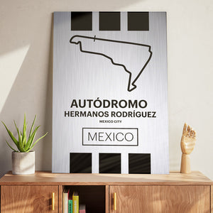 Autodromo Hermanos Rodriguez - Pista Series - Raw Metal