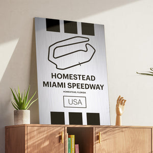 Homestead Miami Speedway - Pista Series - Raw Metal