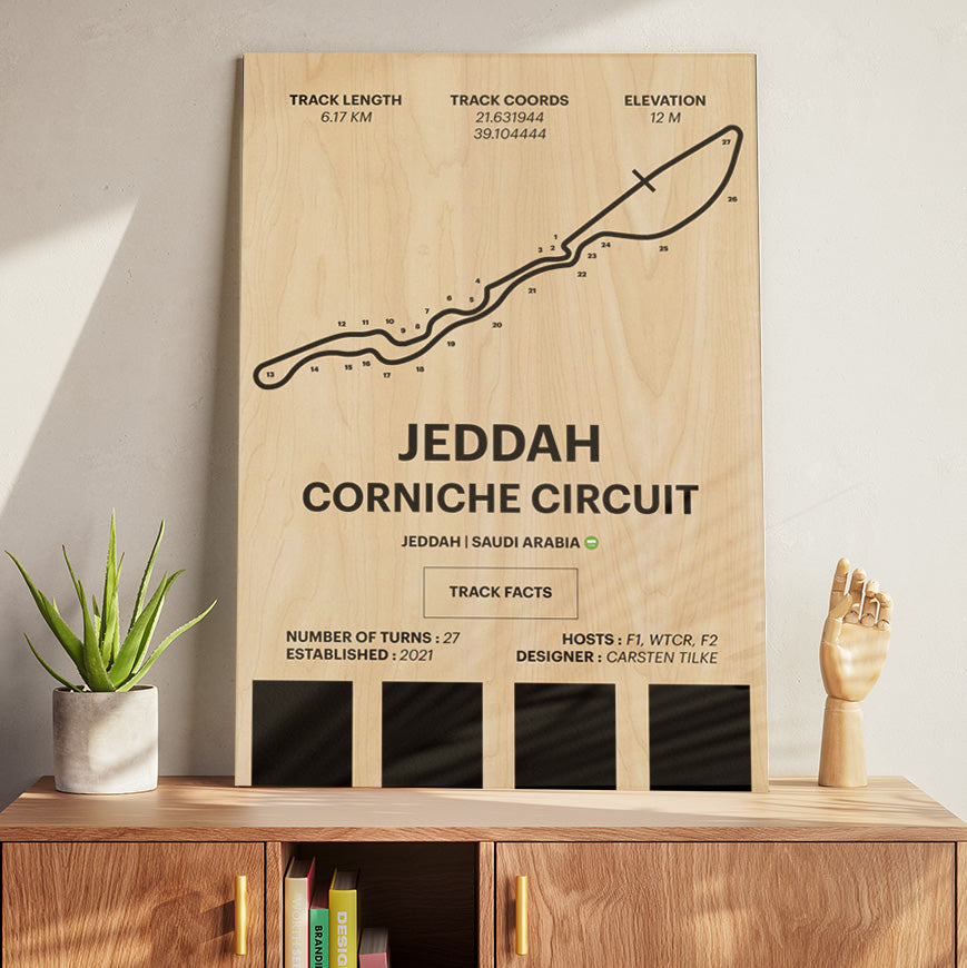 Jeddah Corniche Circuit - Corsa Series - Wood