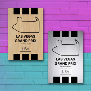 Las Vegas Grand Prix - Pista Series - Raw Metal