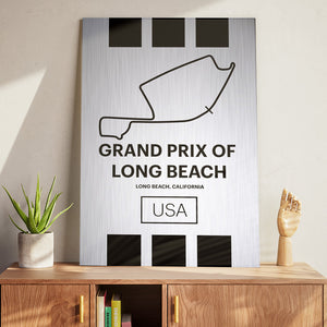 Grand Prix of Long Beach - Pista Series - Raw Metal