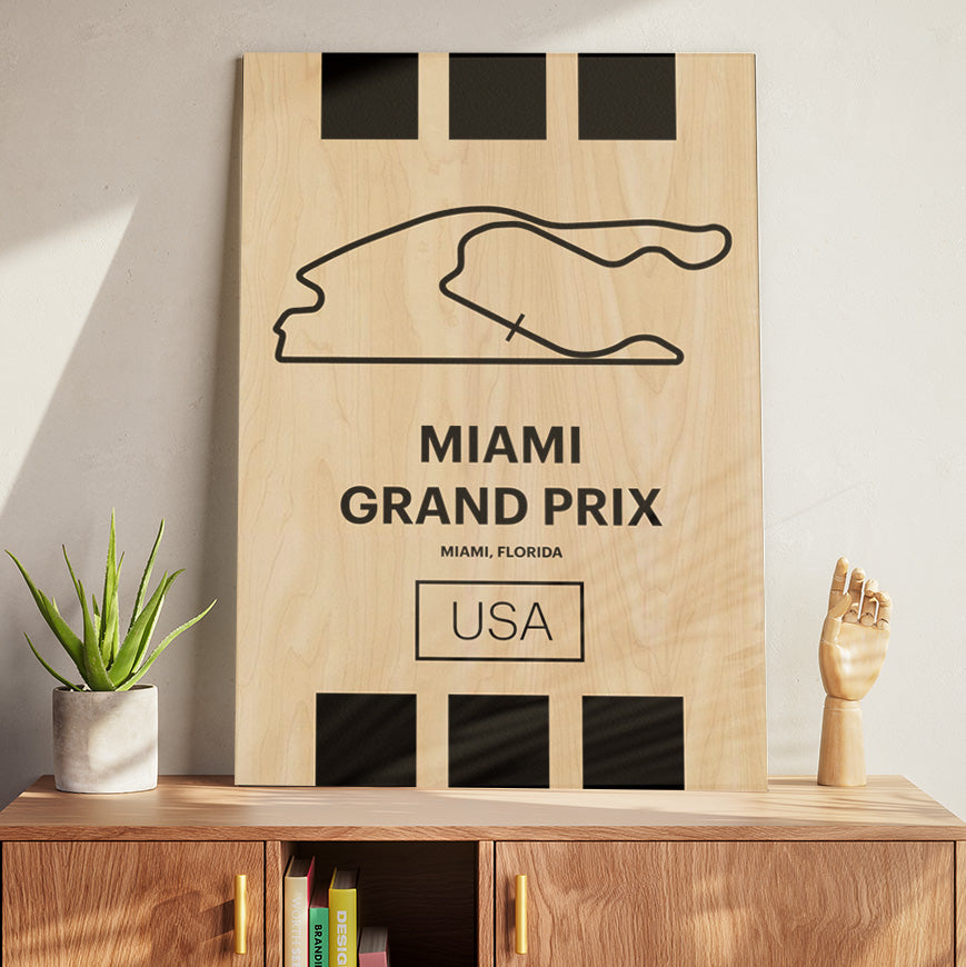 Miami Grand Prix - Pista Series - Wood