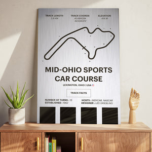 Mid-Ohio - Corsa Series - Raw Metal