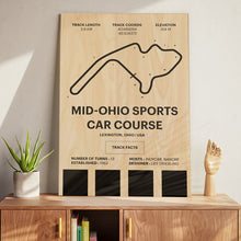 Load image into Gallery viewer, Mid-Ohio - Corsa Series - Wood
