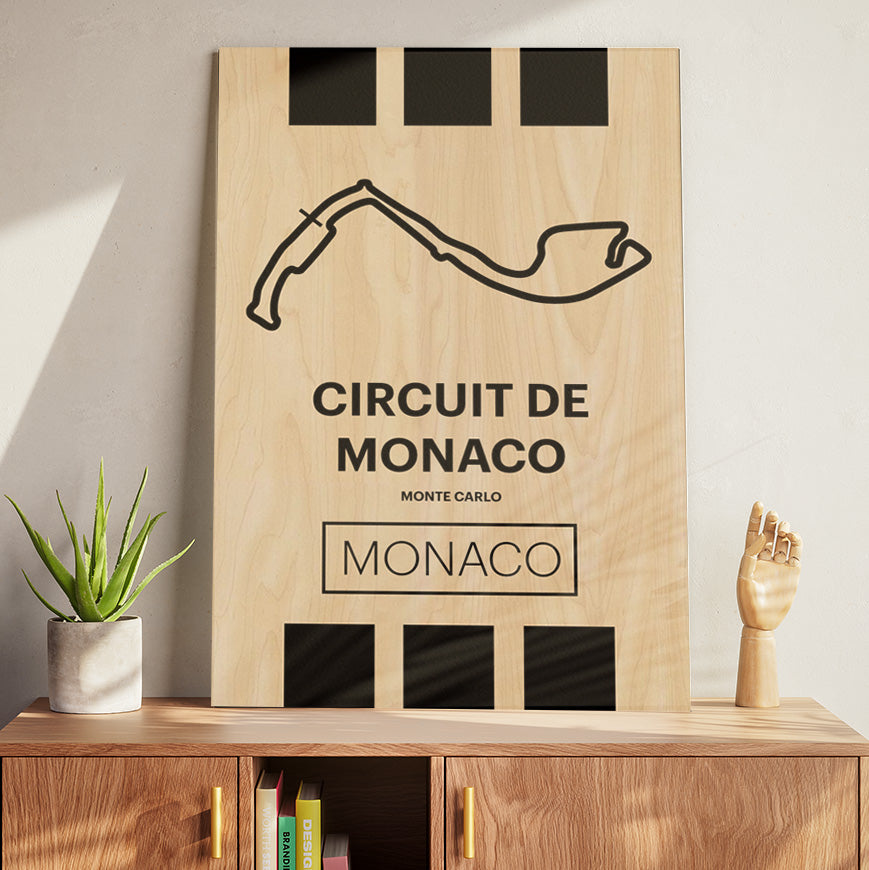 Monaco - Pista Series - Wood