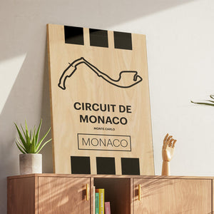 Monaco - Pista Series - Wood