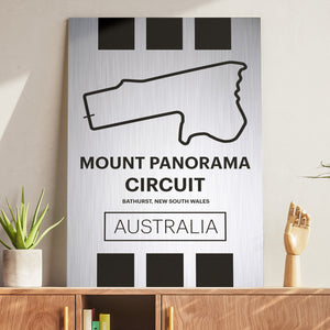 Mount Panorama Circuit - Pista Series - Raw Metal