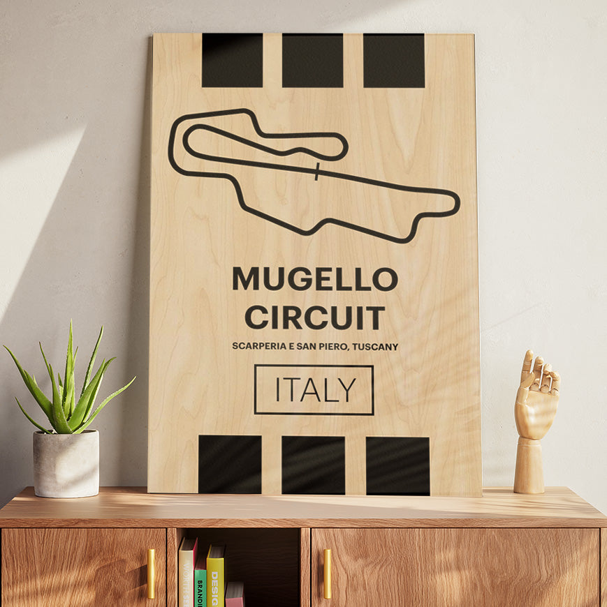 Mugello Circuit - Pista Series - Wood