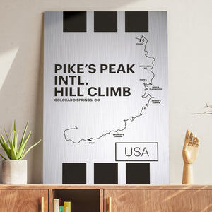 Pikes Peak Intl. Hill Climb - Pista Series - Raw Metal