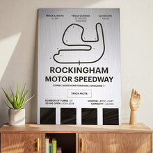 Load image into Gallery viewer, Rockingham Motor Speedway - Corsa Series - Raw Metal
