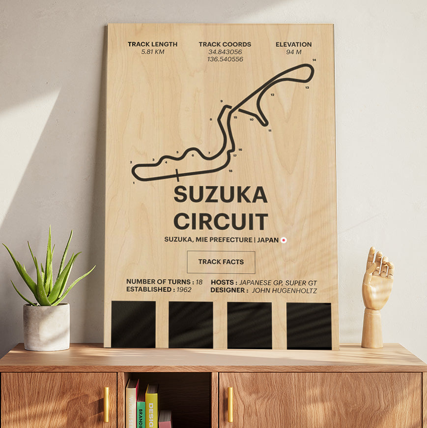 Suzuka Circuit - Corsa Series - Wood